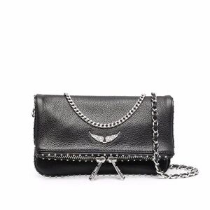 Zadig & Voltaire rock nano studs black bag